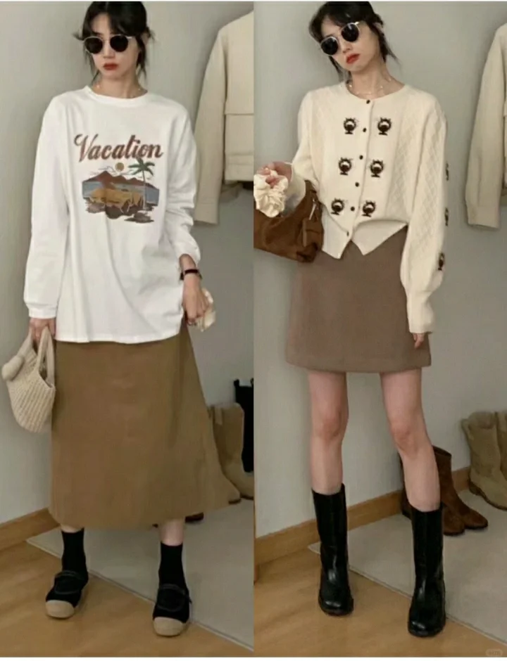 欧式复古元气少女知识分子文艺系女生穿搭