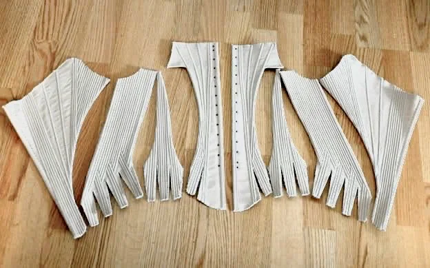 束胸衣基础纸样参考