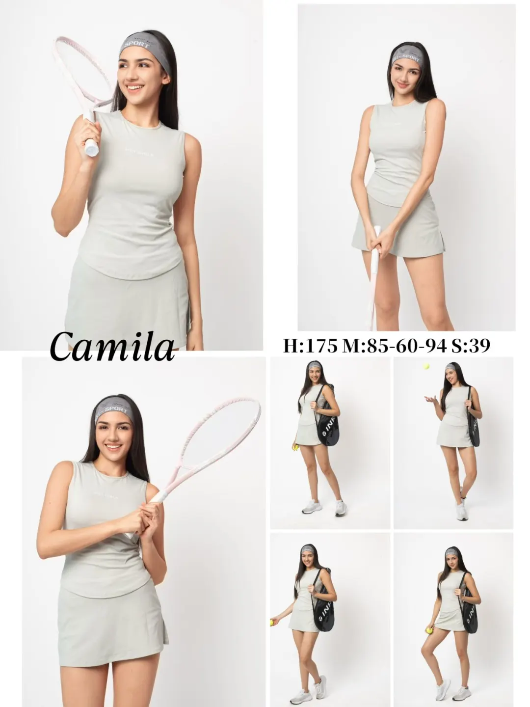 外模Camila、拍摄时尚大片的外模Camila