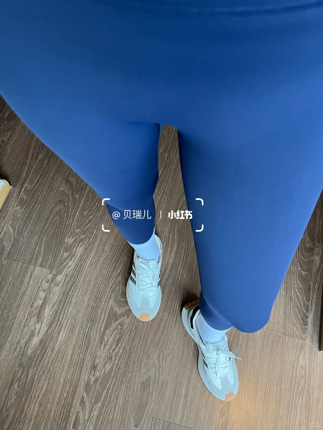 谁懂啊❗️💙蓝色百搭瑜伽裤无感塑形绝绝子❤️