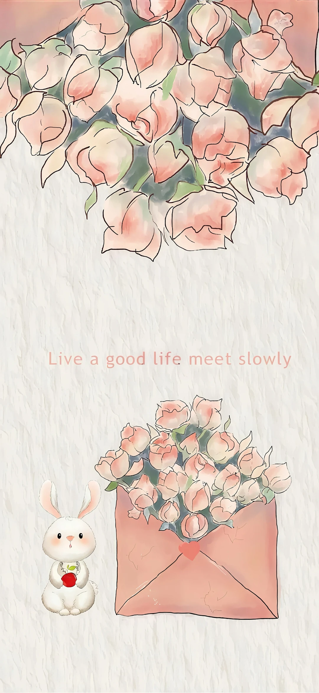 小众可爱壁纸，好喜欢！🐰💐