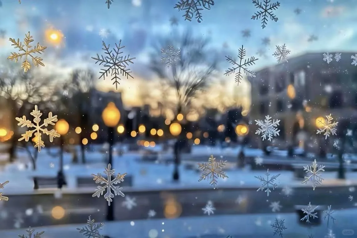 壁纸分享｜❄️ 谁把冬日黄昏装我iPad里了！