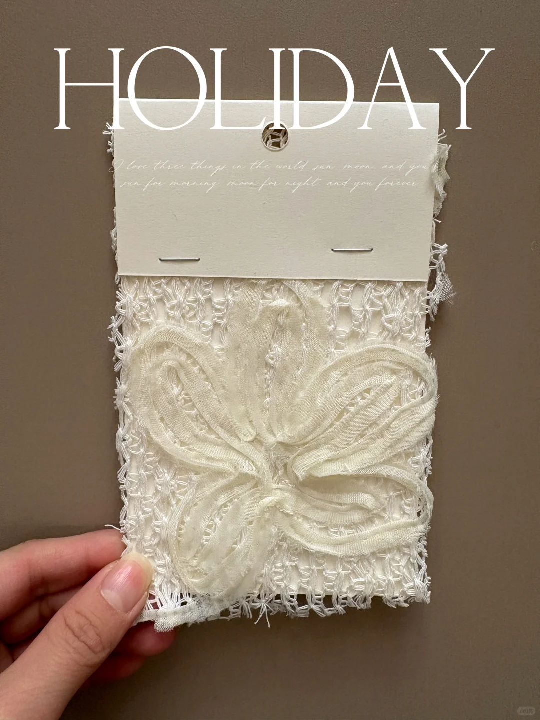 绝绝子的立体花朵刺绣蕾丝面料