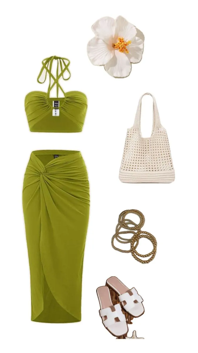 海滩旅游穿搭～🌴🏖️