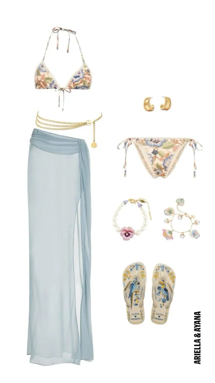 海滩旅游穿搭～🌴🏖️