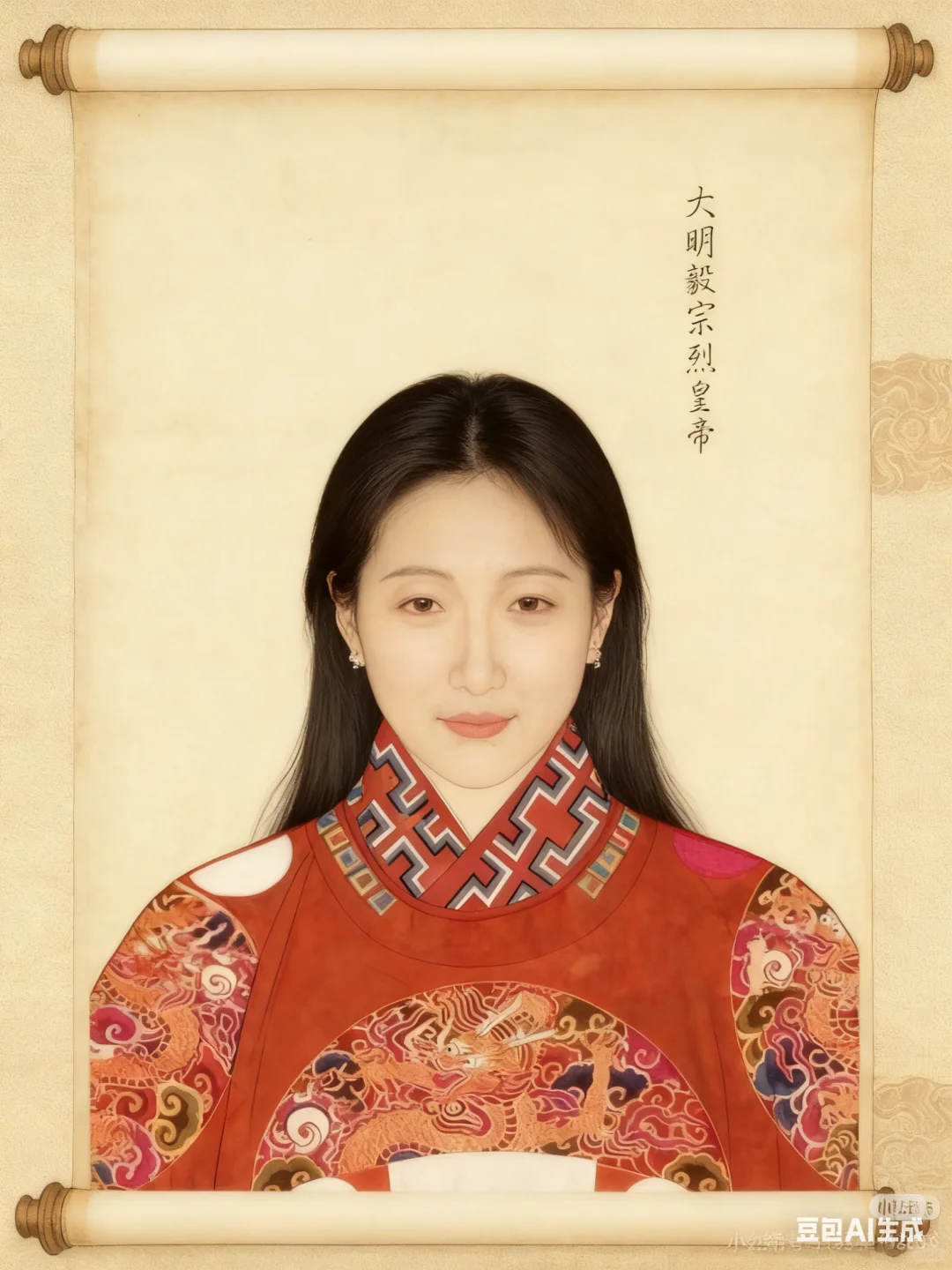 假如崇祯是一名女性，她能有多美