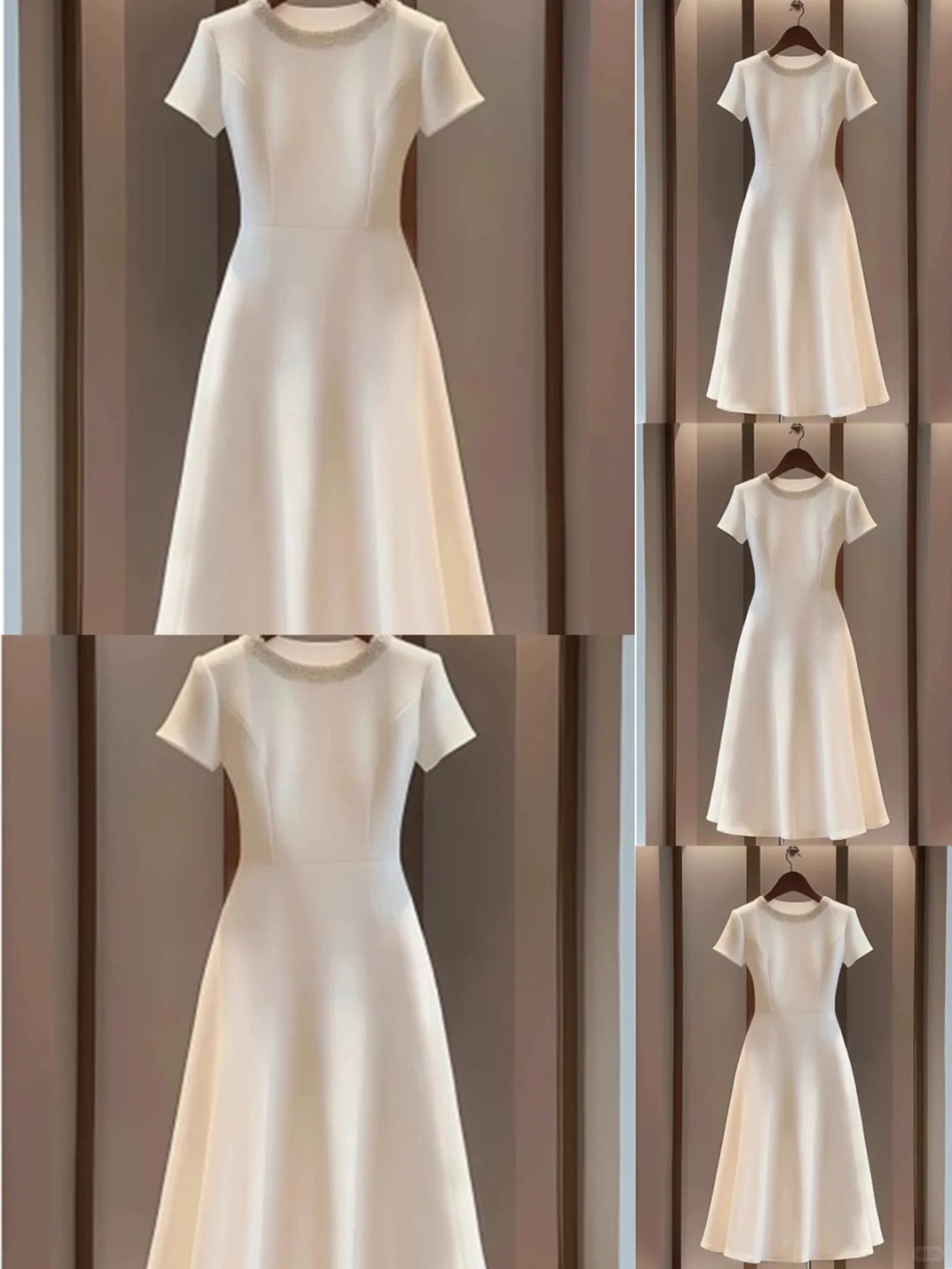 谁穿谁有腰！哥弟收腰A字裙对胯宽太友好啦