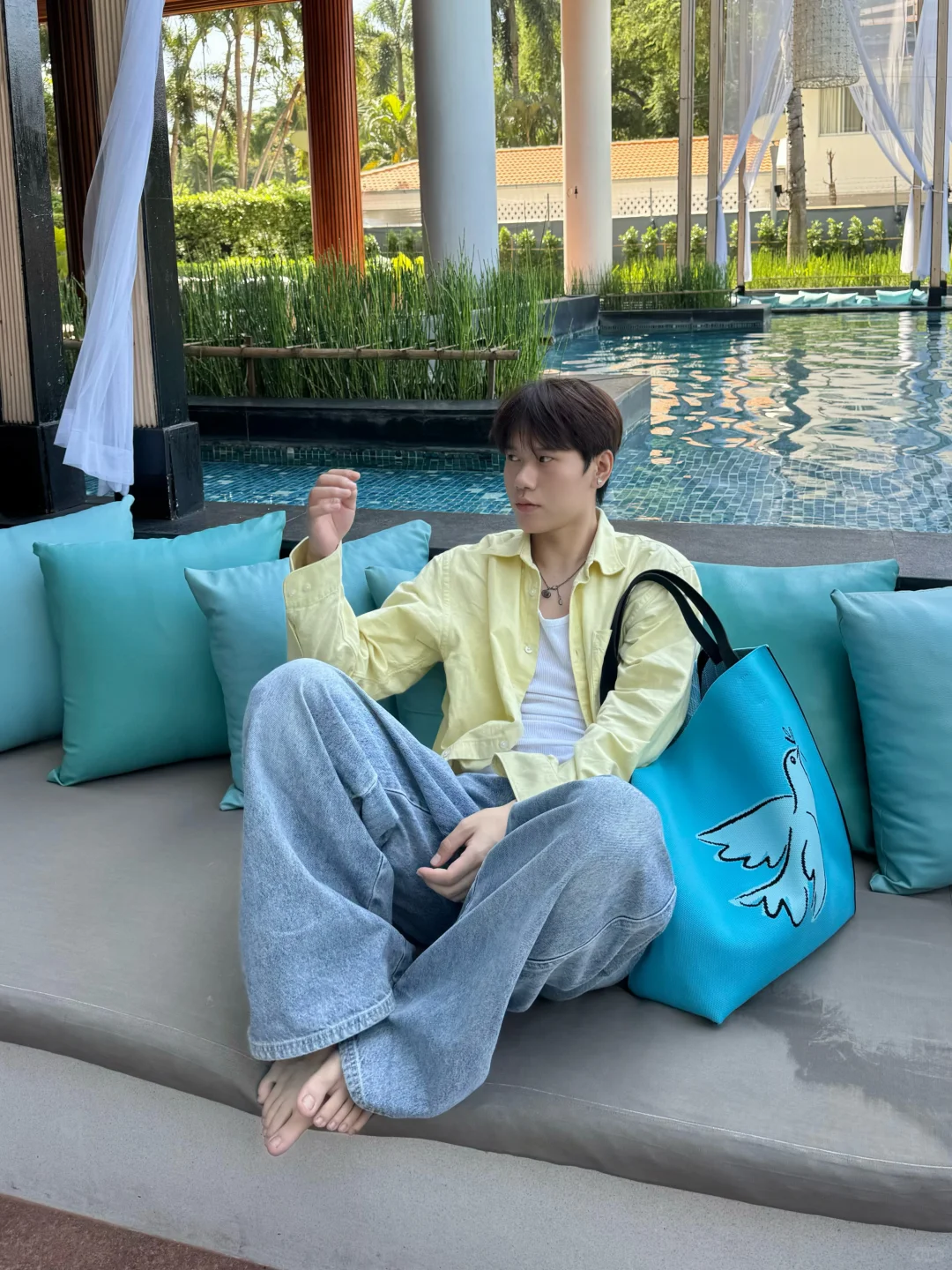 🛫18图记录下我的海岛度假松弛感穿搭🏝️