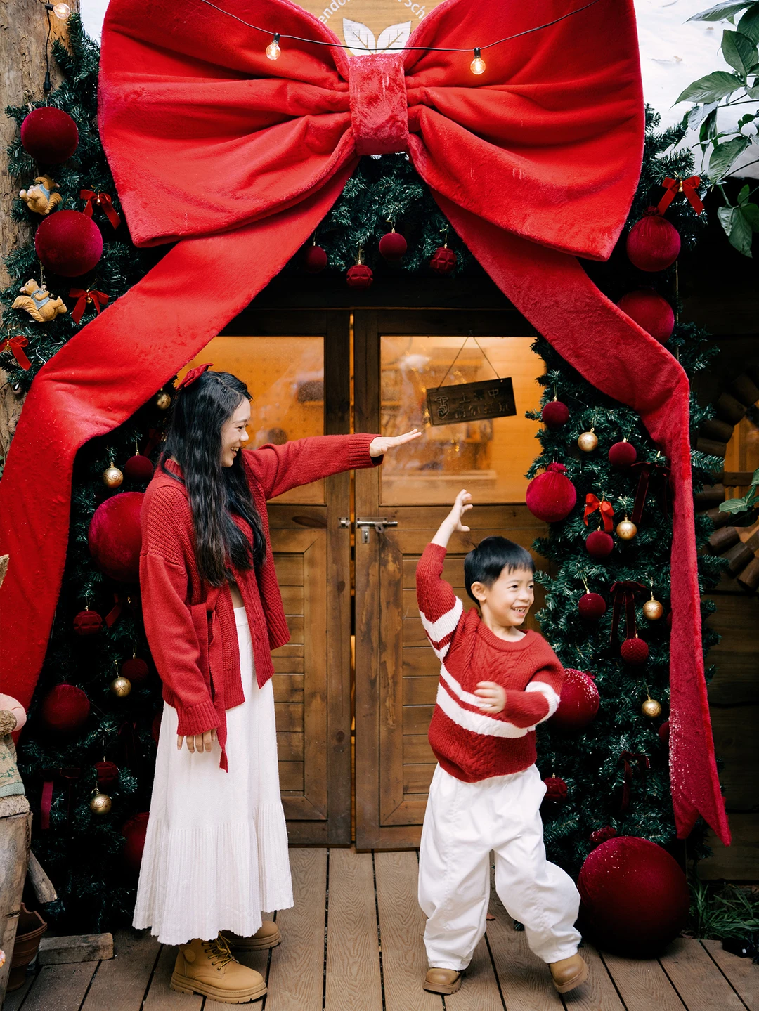 在东莞！这个森林营地氛围感拉满🎄
