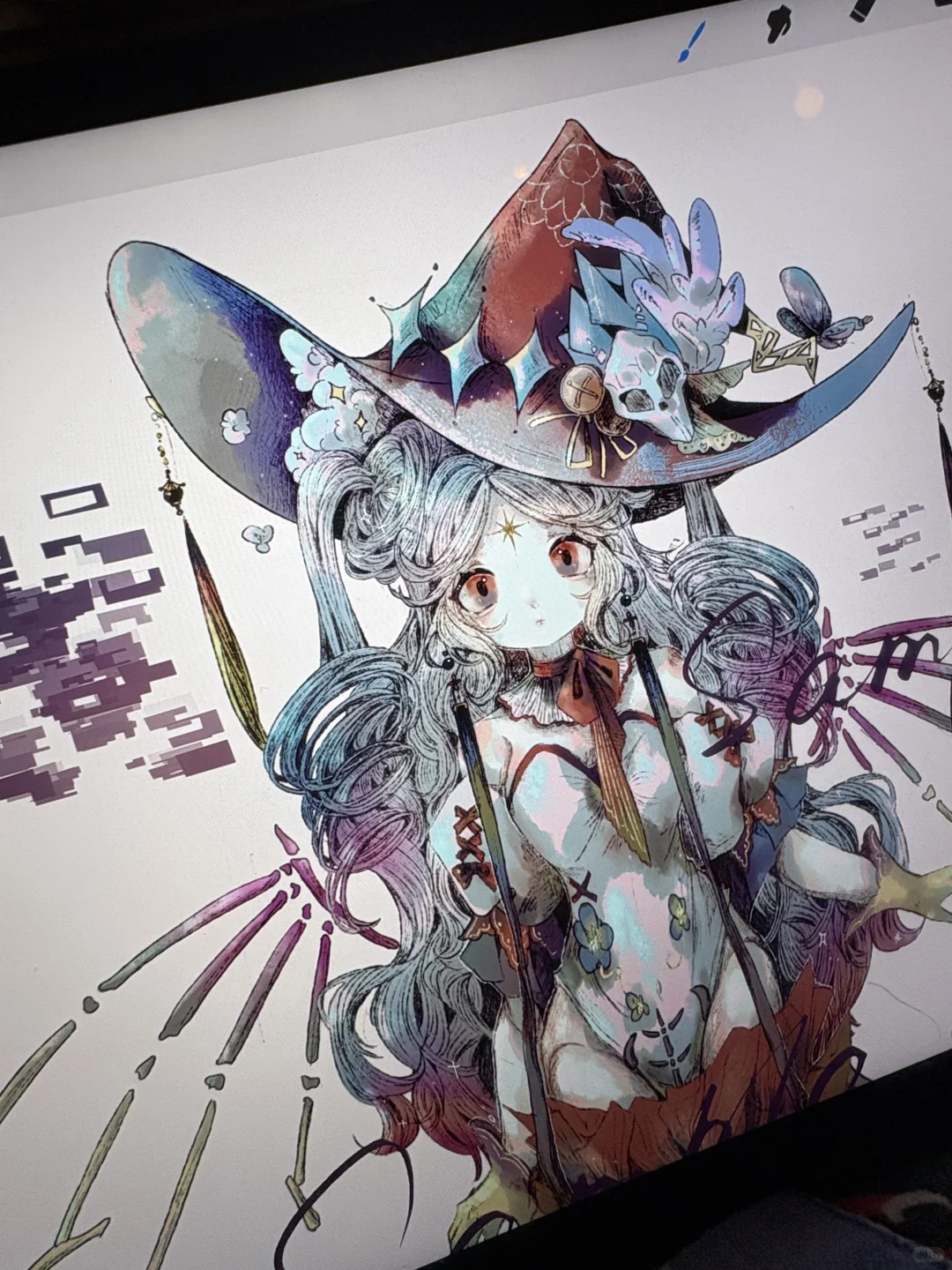 在一起十年第一次知道女朋友会画画。。