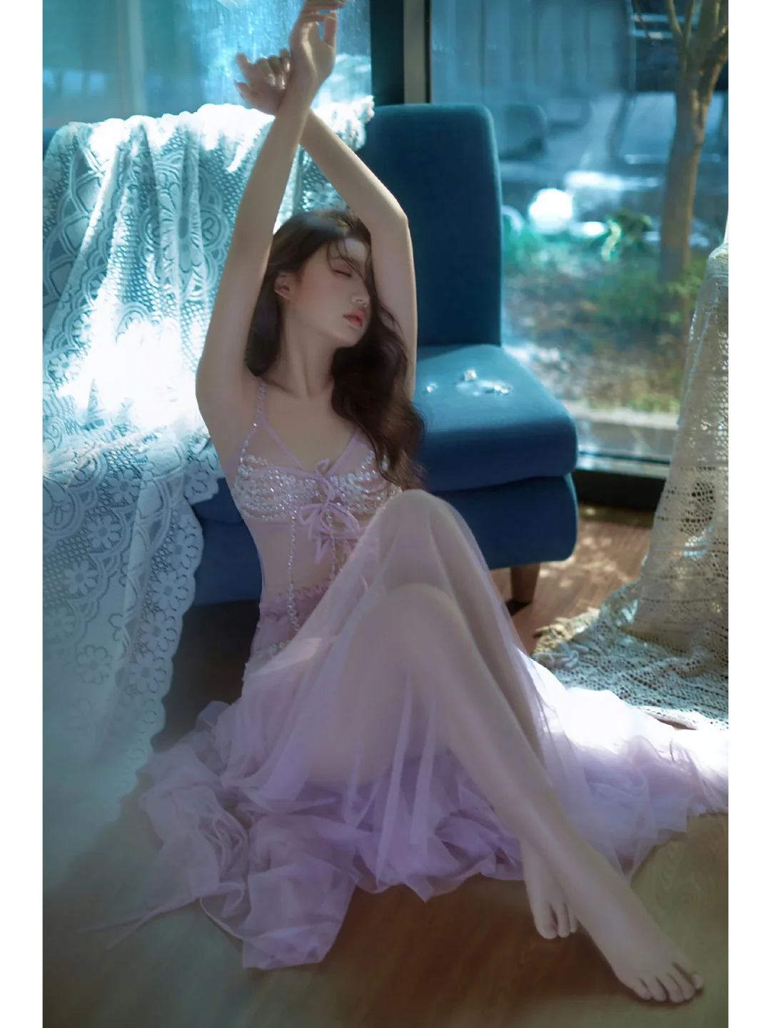 法式私房｜柔光+薄纱，温柔性感双在线！