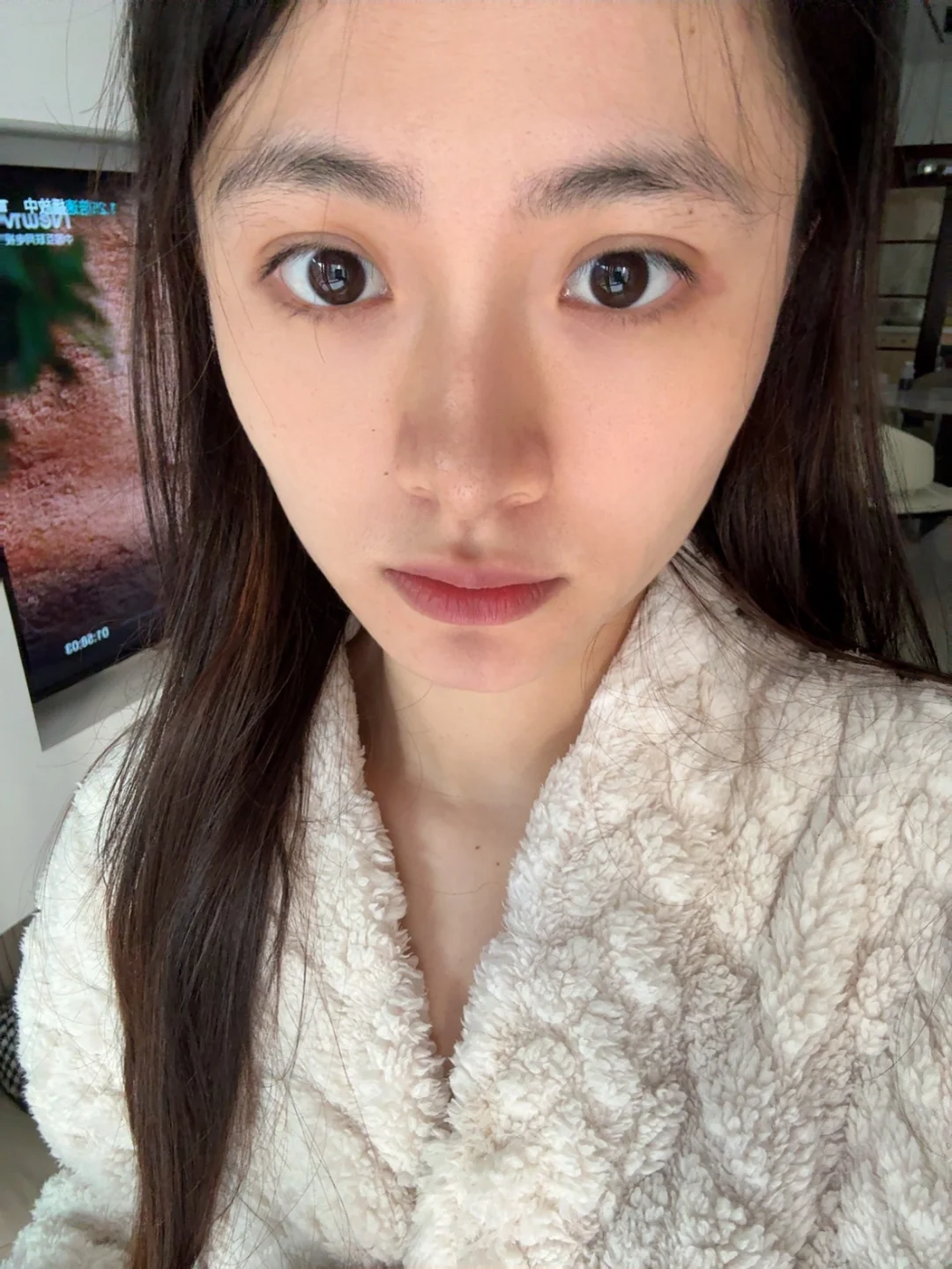 我太喜欢我的素颜了