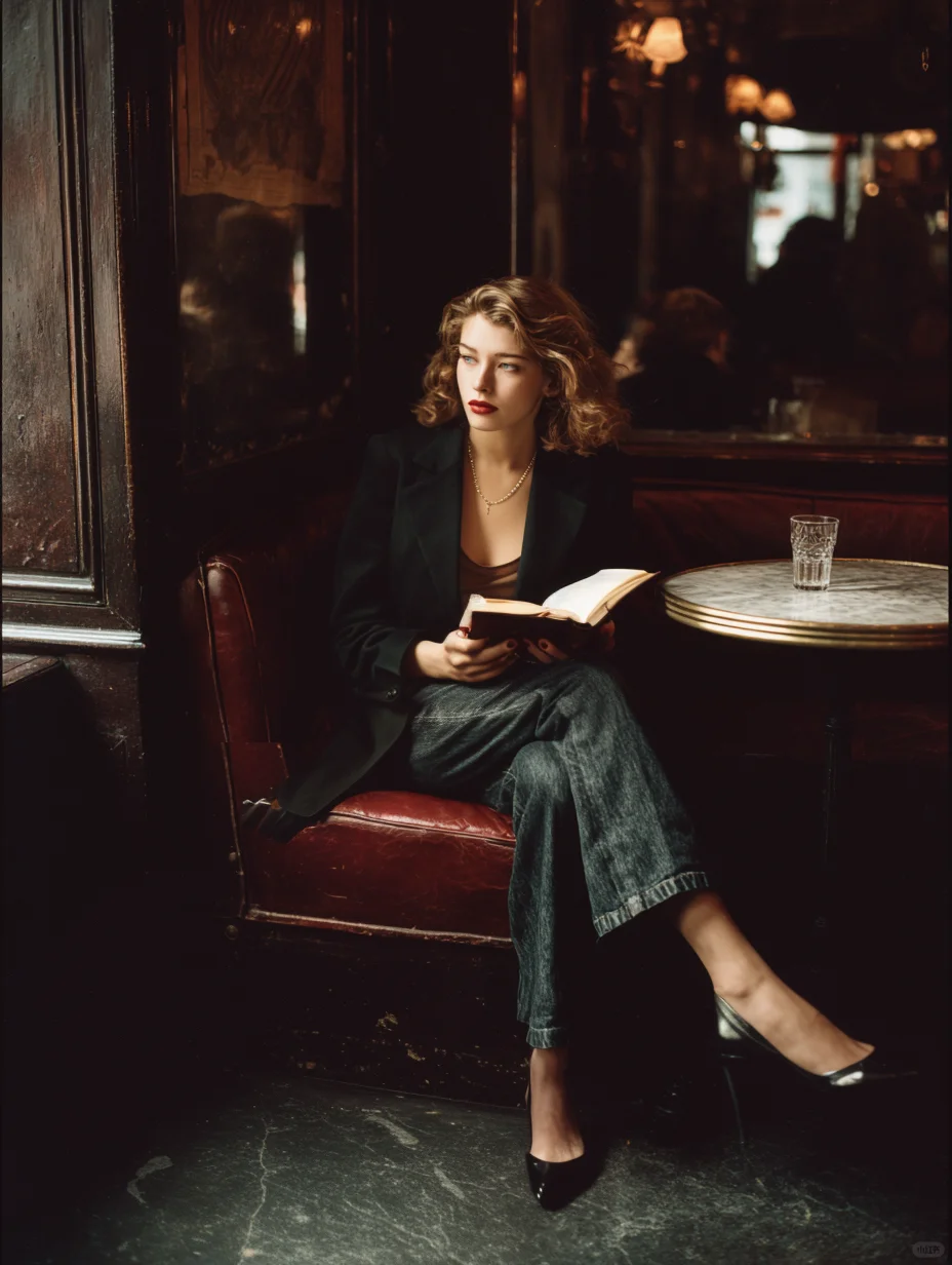 复古风穿搭，法式氛围感拿捏，秋天的松弛感