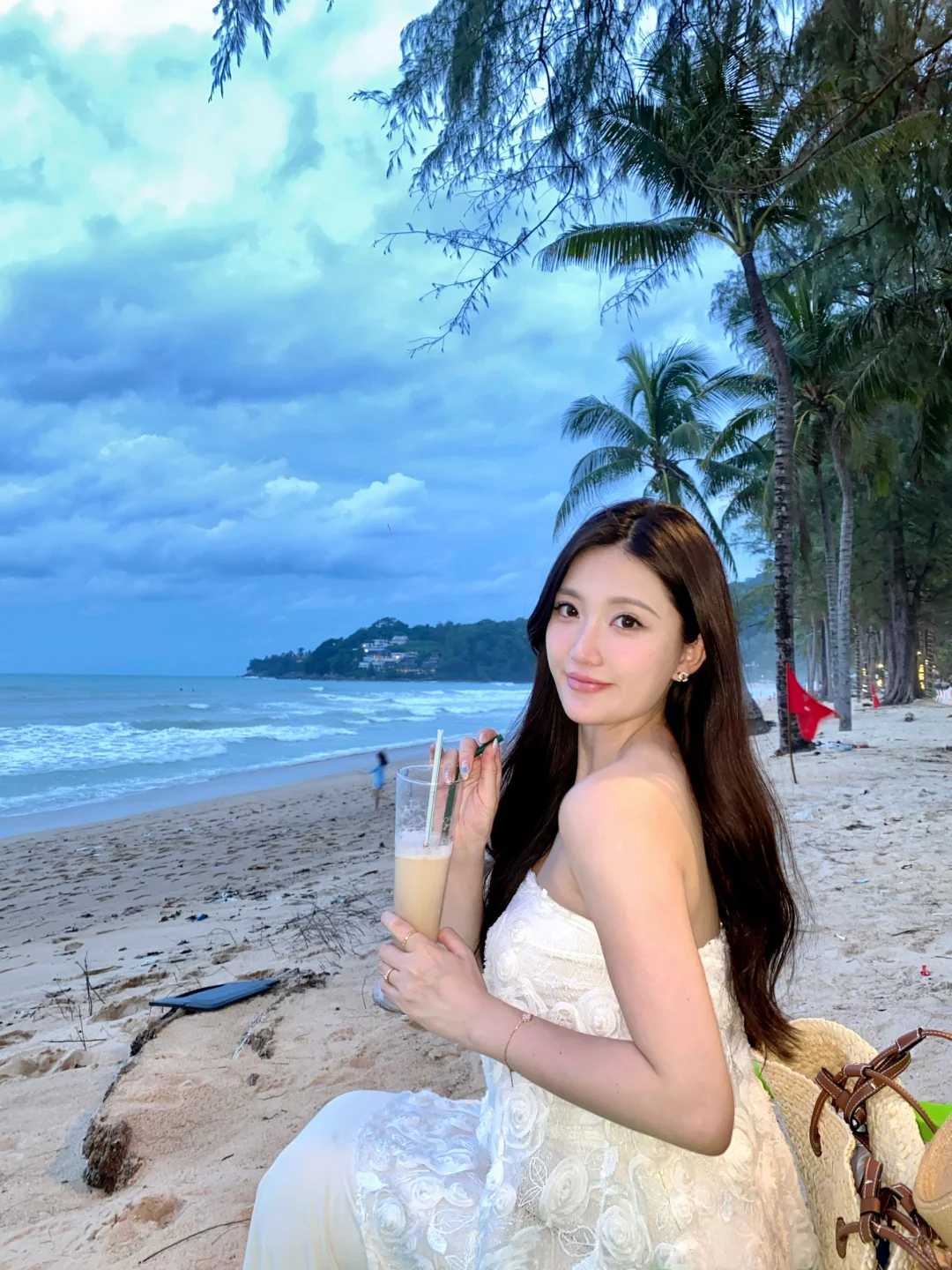 坚持不穿孕妇装 普吉岛度假穿搭18图💛