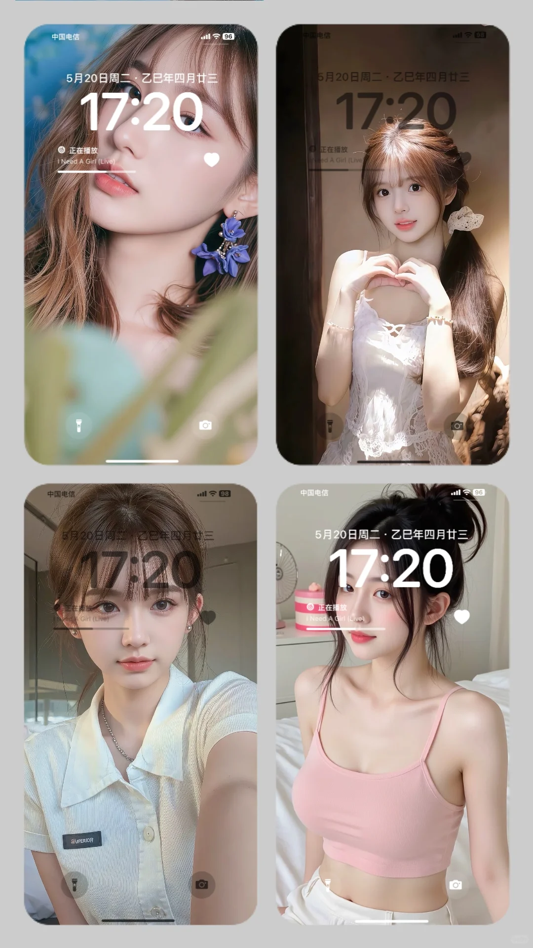 速进！被追了5条街讨着要的美女壁纸