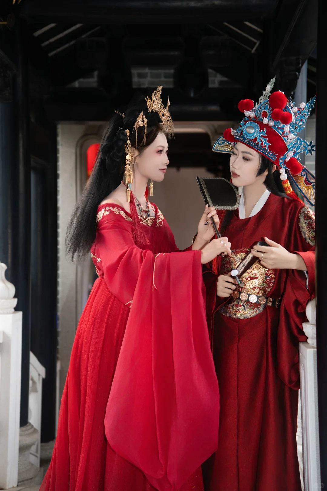 今日客片分享“女状元与公主”闺蜜👭写真✅