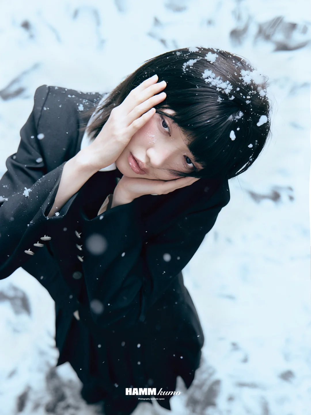 “雪地里的黑猫❄️🐈‍⬛”｜冬日写真