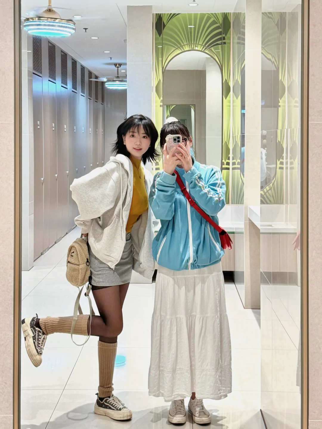 高个子女生运动休闲穿搭