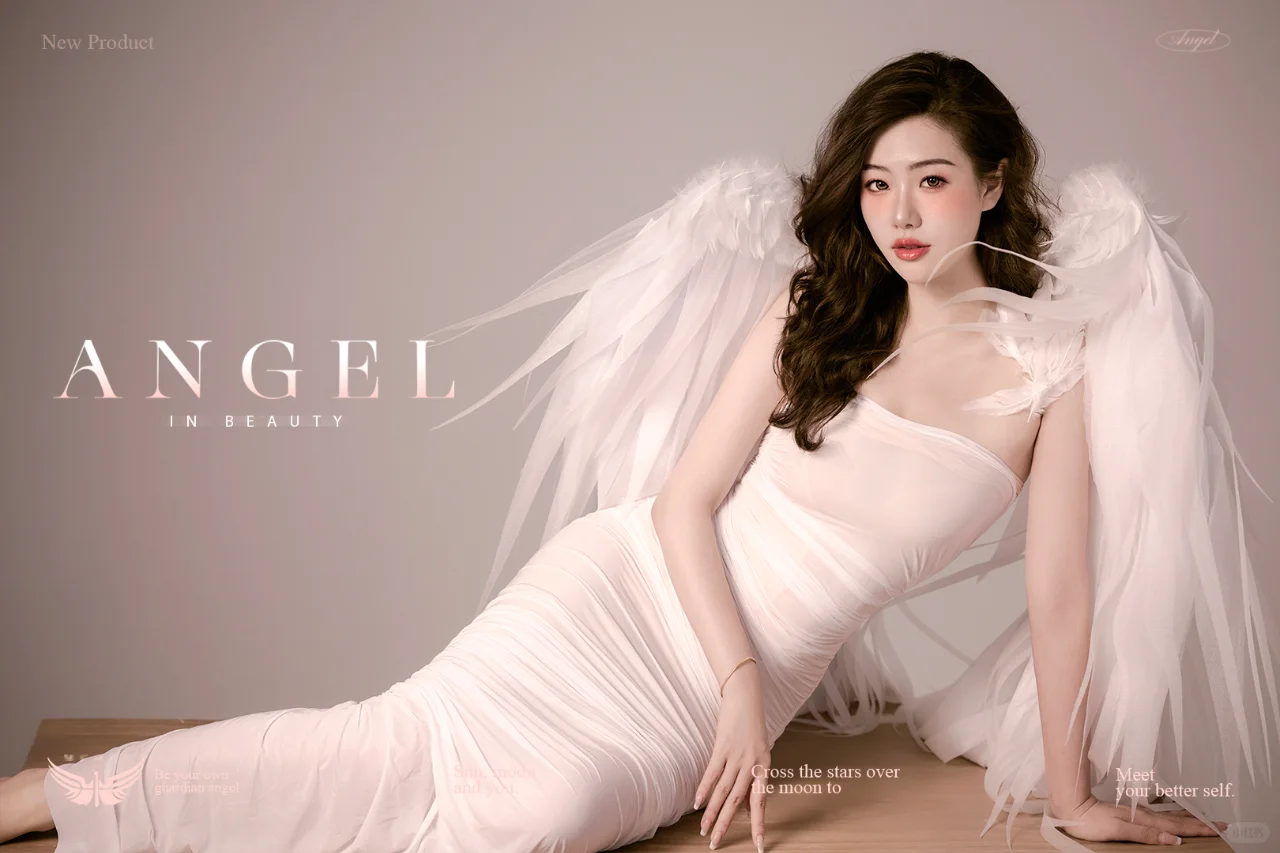 守护天使👼纯洁美丽的女神写真