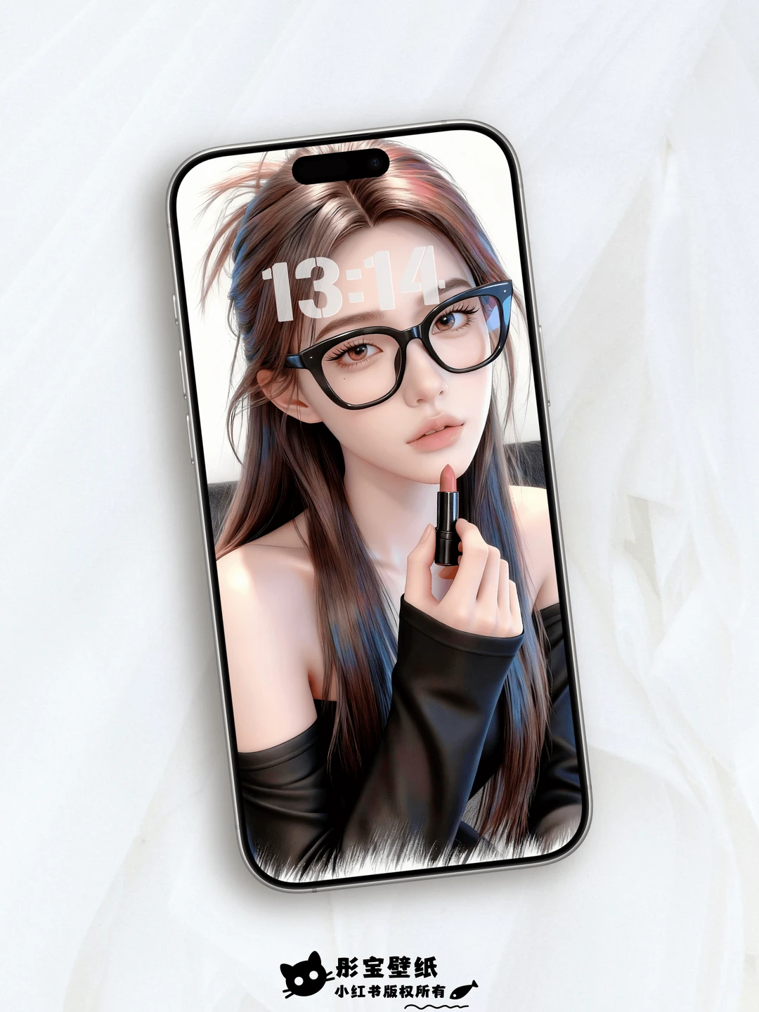 💄超美手绘像手机壁纸，谁用谁好看！