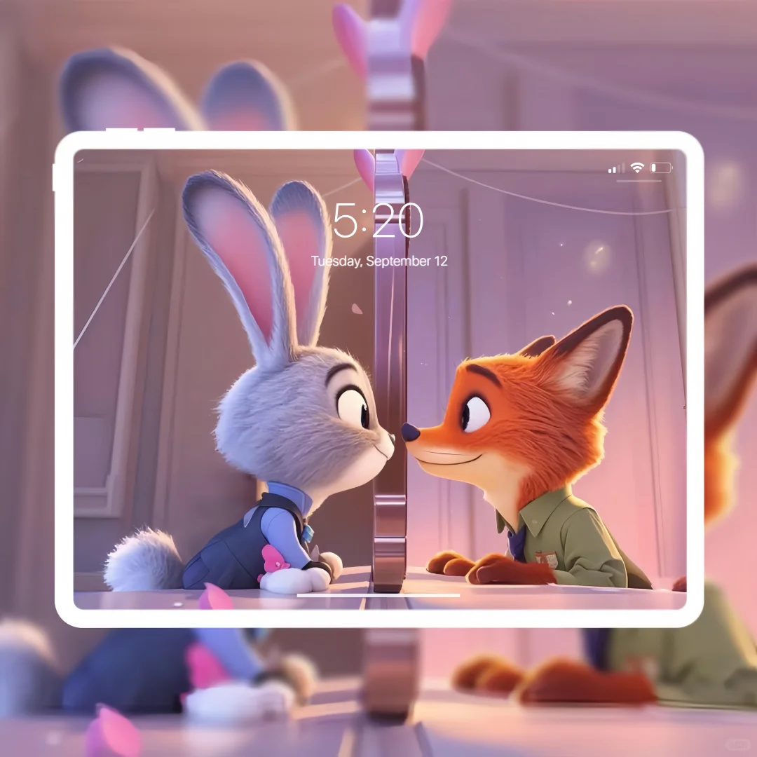 011|🐰🦊|iPad壁纸ᥫ᭡ ˖°