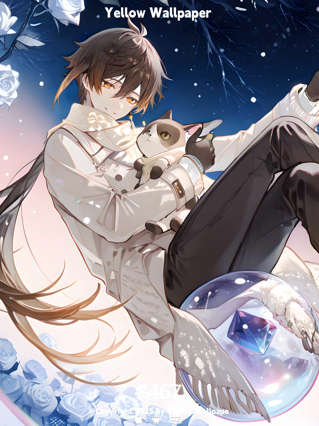 水晶圣诞心丨钟离