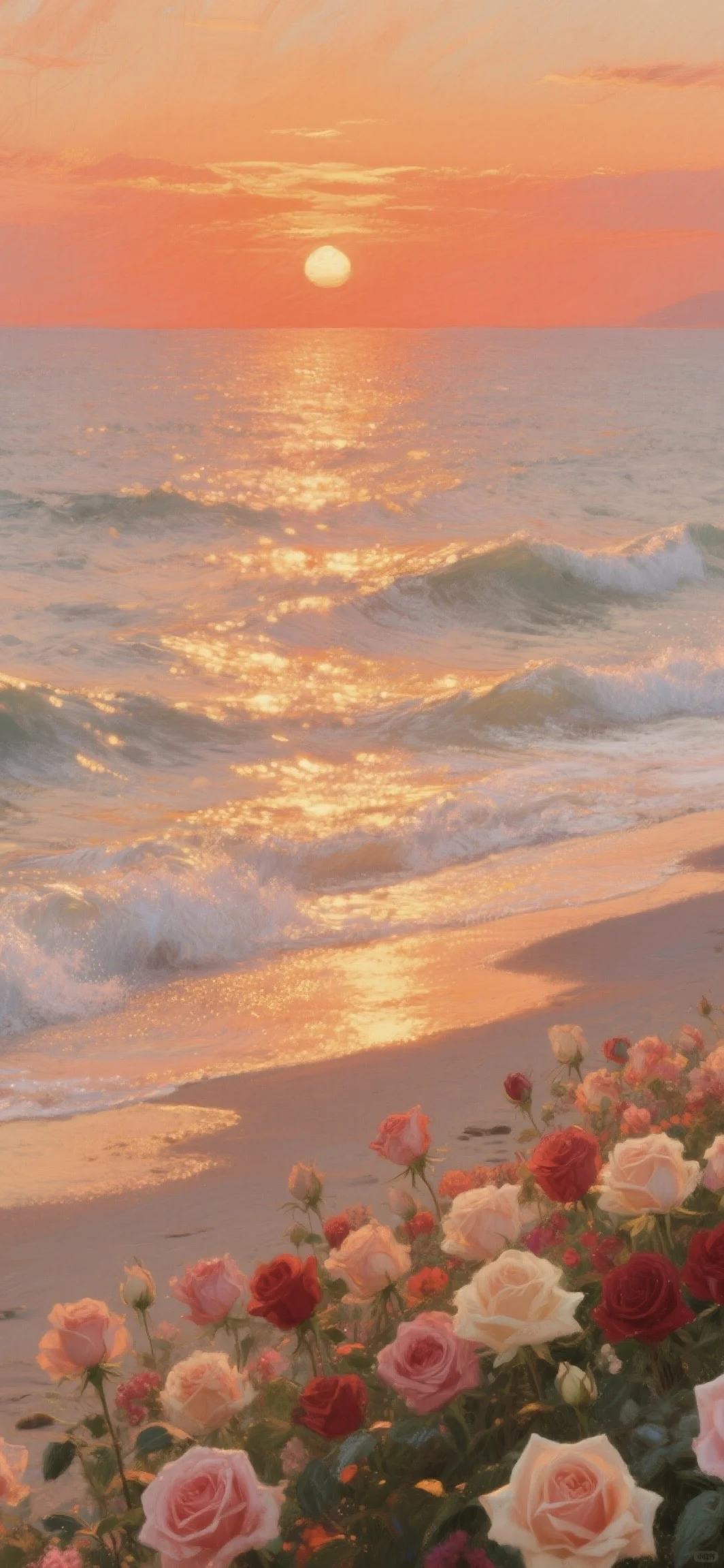 金色海面🧡动态壁纸