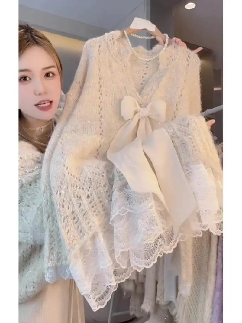 🎀法式蕾丝上衣上新啦！显白又高级
