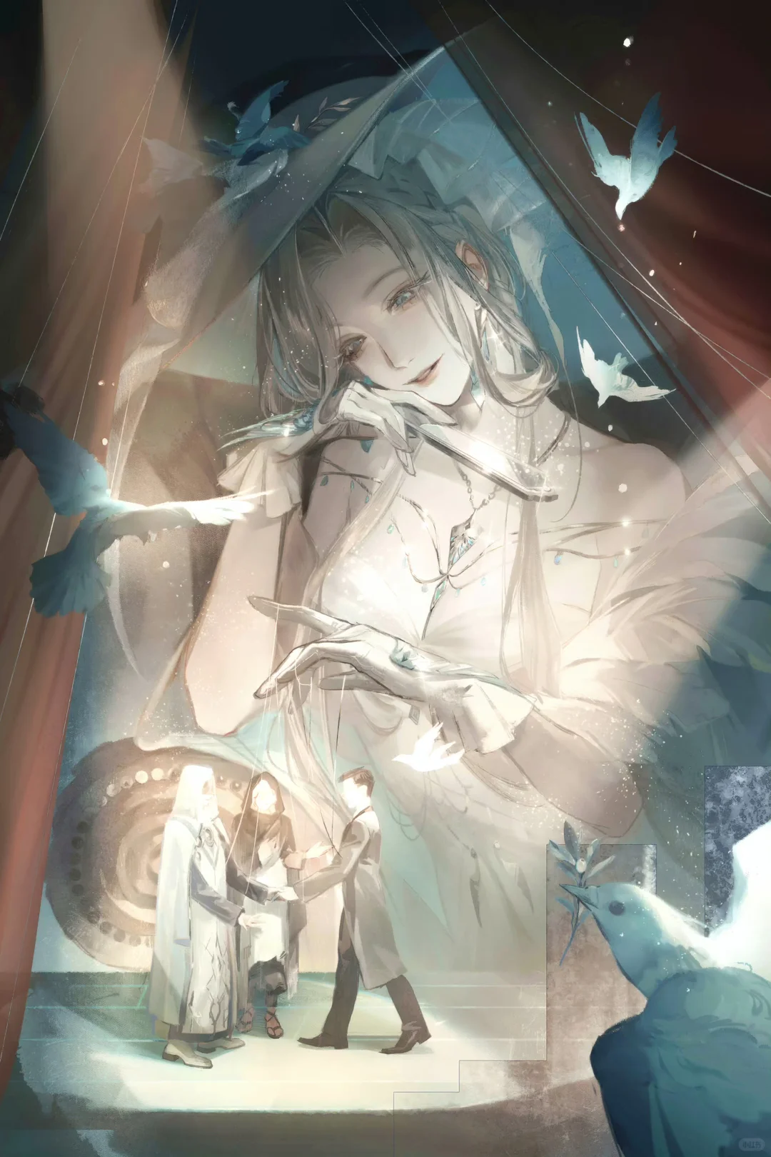 和平鸽女士真的好迷人