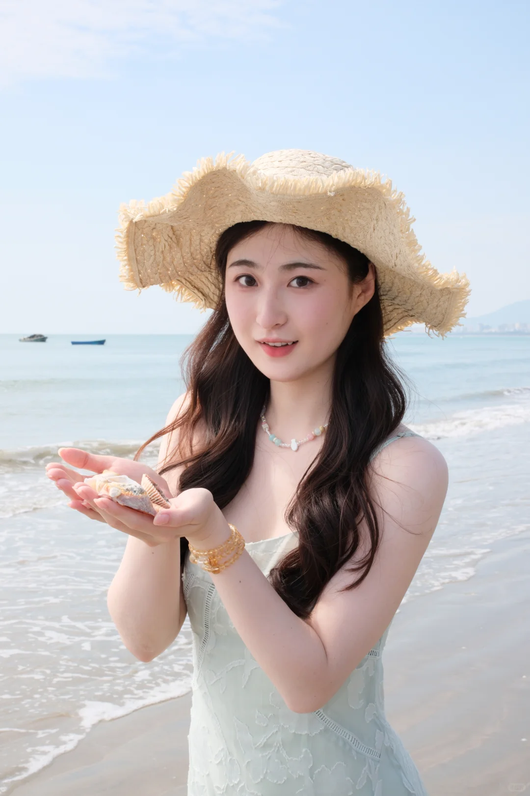 提前收藏⭐️这些在海边拍照姿势你一定能用到