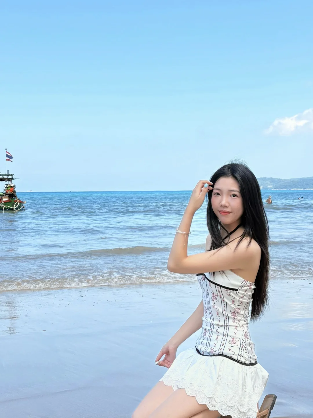 海边穿搭反馈❗️给唯二收藏的两个美眉更新