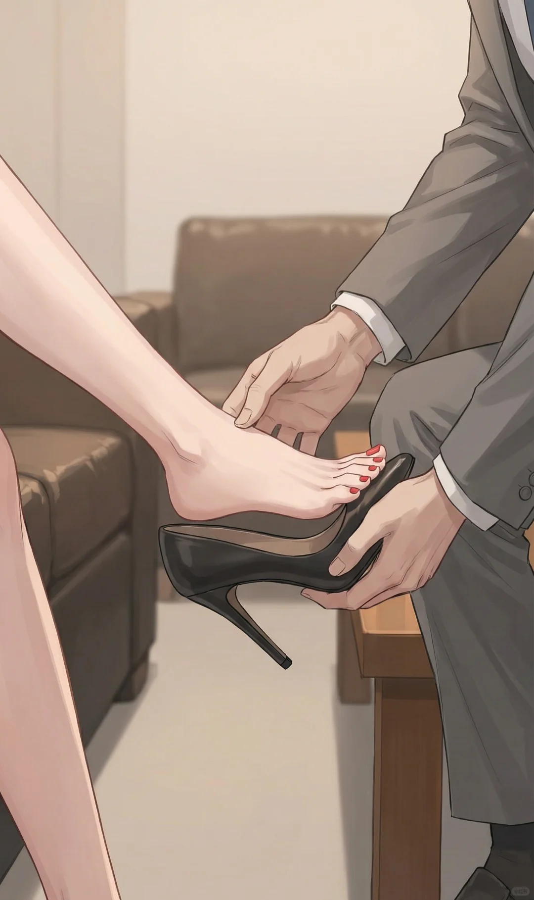 “宁姐，你的脚……我的手…呜呜……”