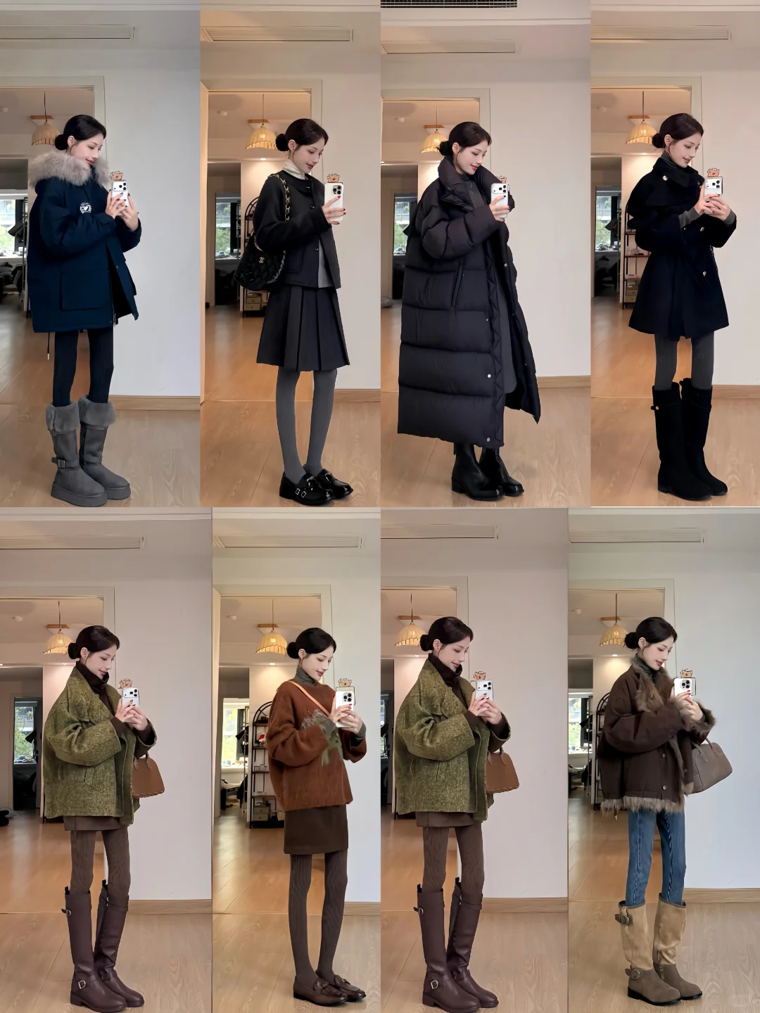 3⃣️6⃣️套｜冬日低饱和度穿搭