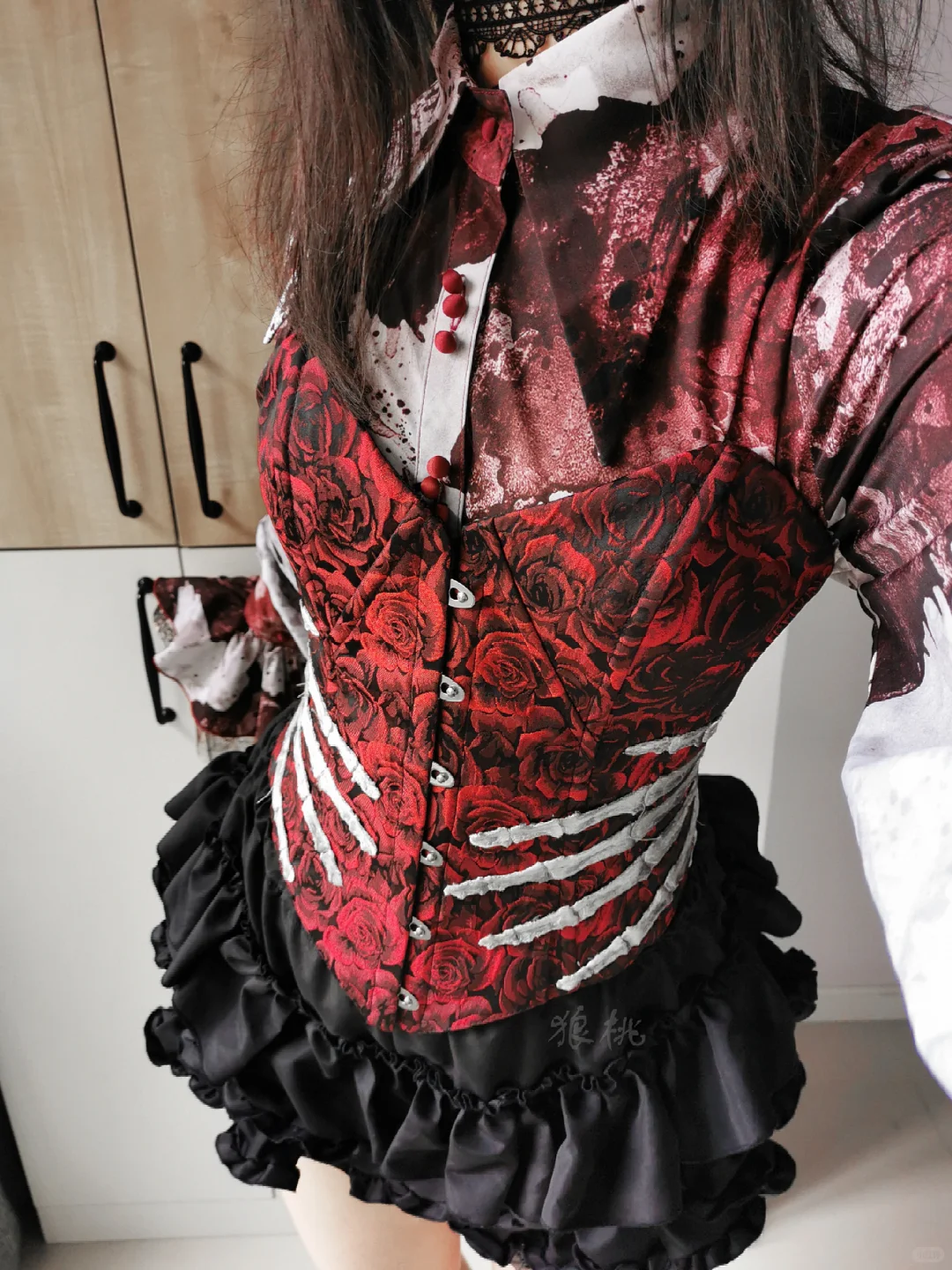 哥特衣橱｜鱼骨胸衣搭配向