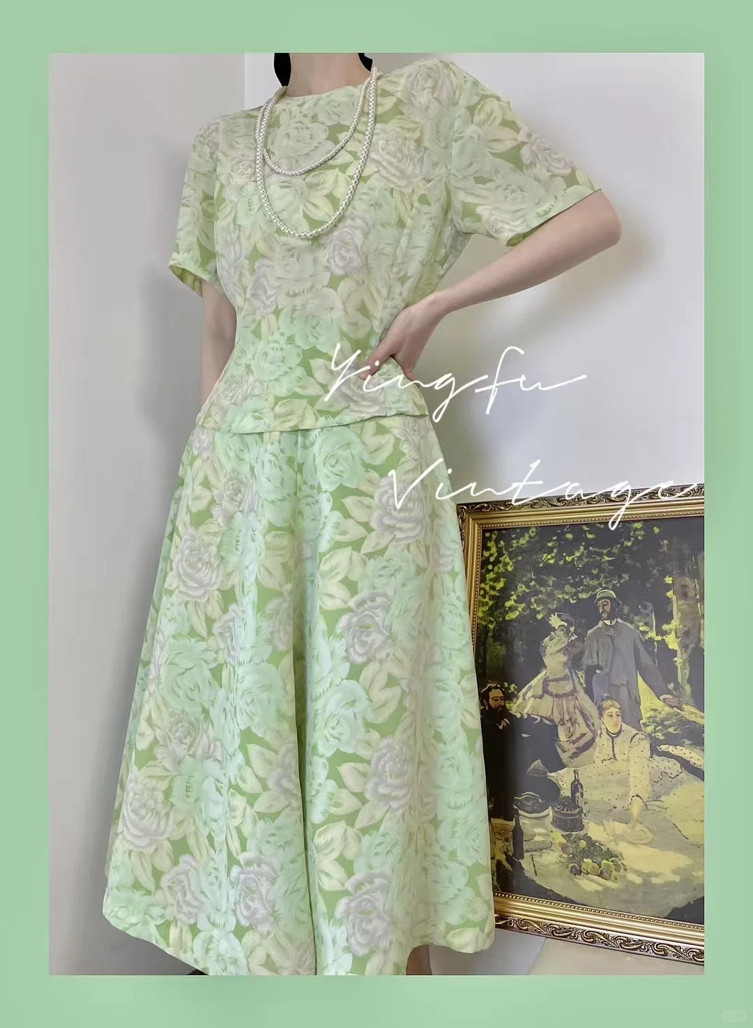 vintage ootd｜法式复古文艺气质穿搭