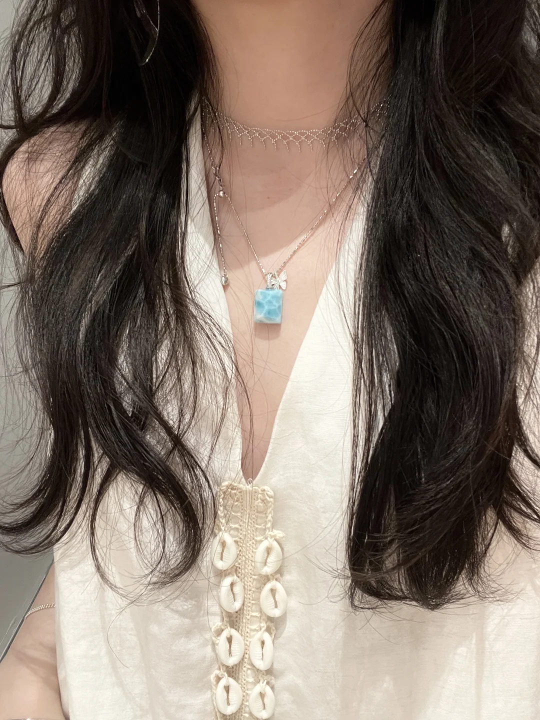 海纹石&蕾丝是略带浪漫的美