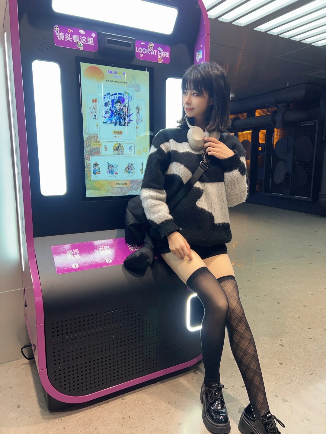 有人说长筒袜和我很配，本少女采纳啦