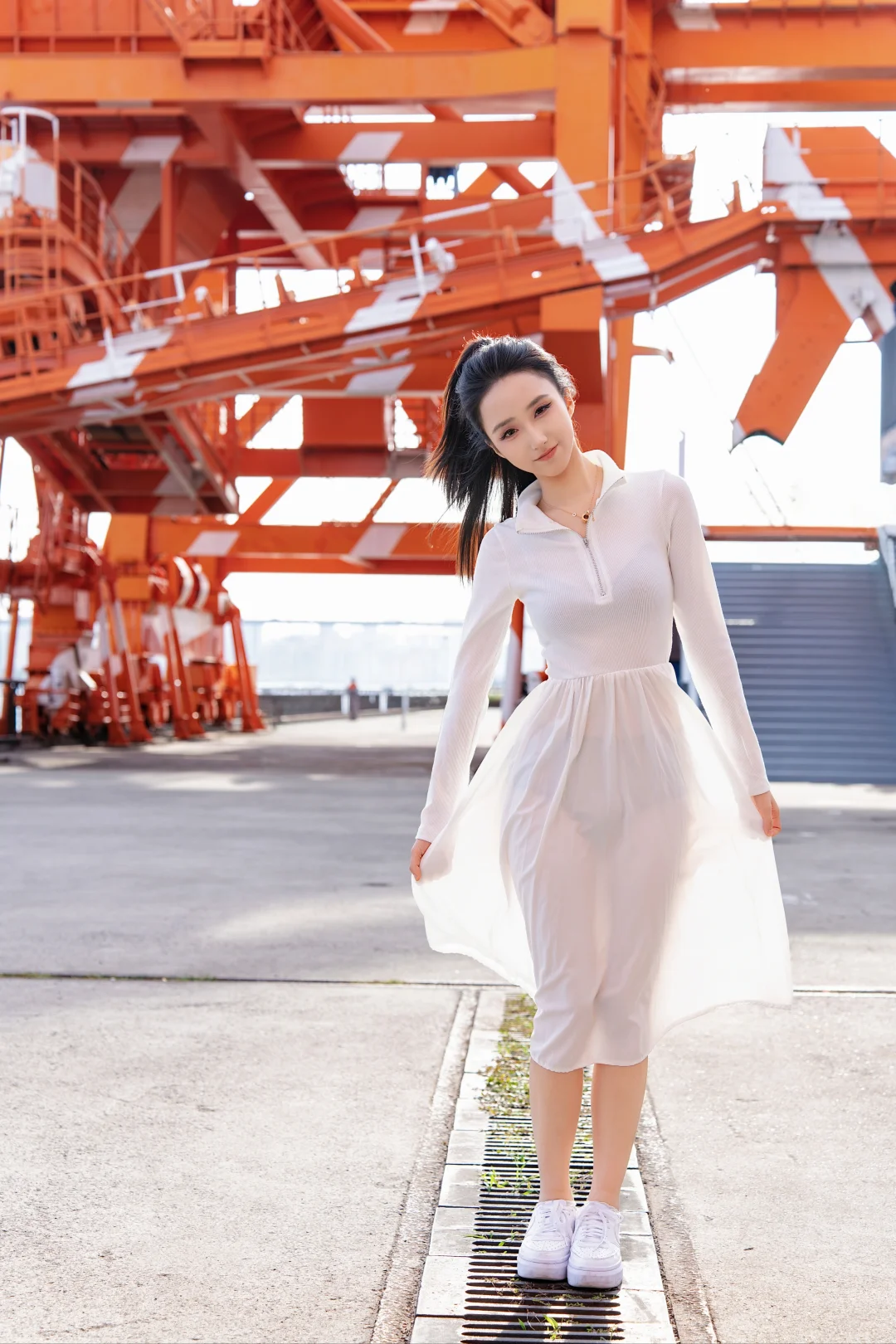 她说那天的风很大