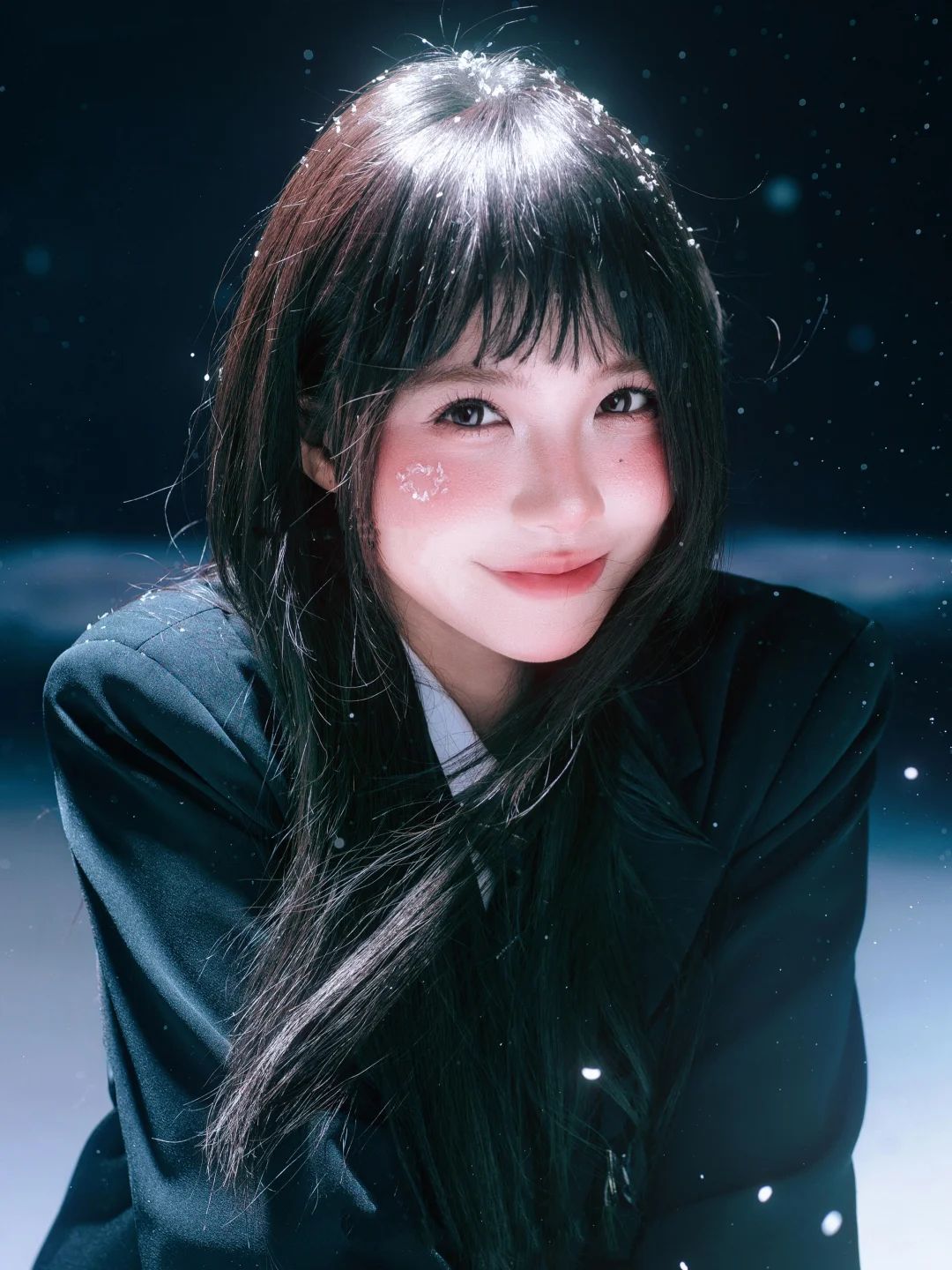 雪景写真|韩女申请出战❄️是心动的第N集