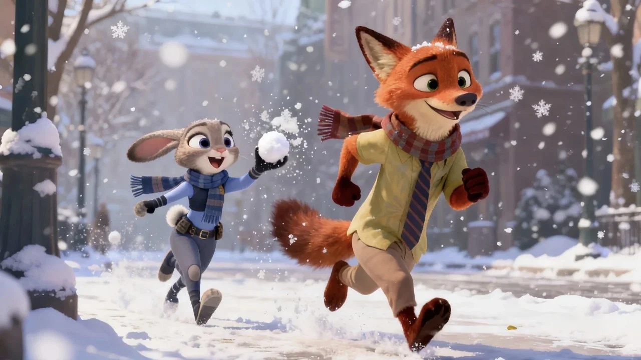 电脑iPad壁纸 疯狂动物城 朱迪尼克