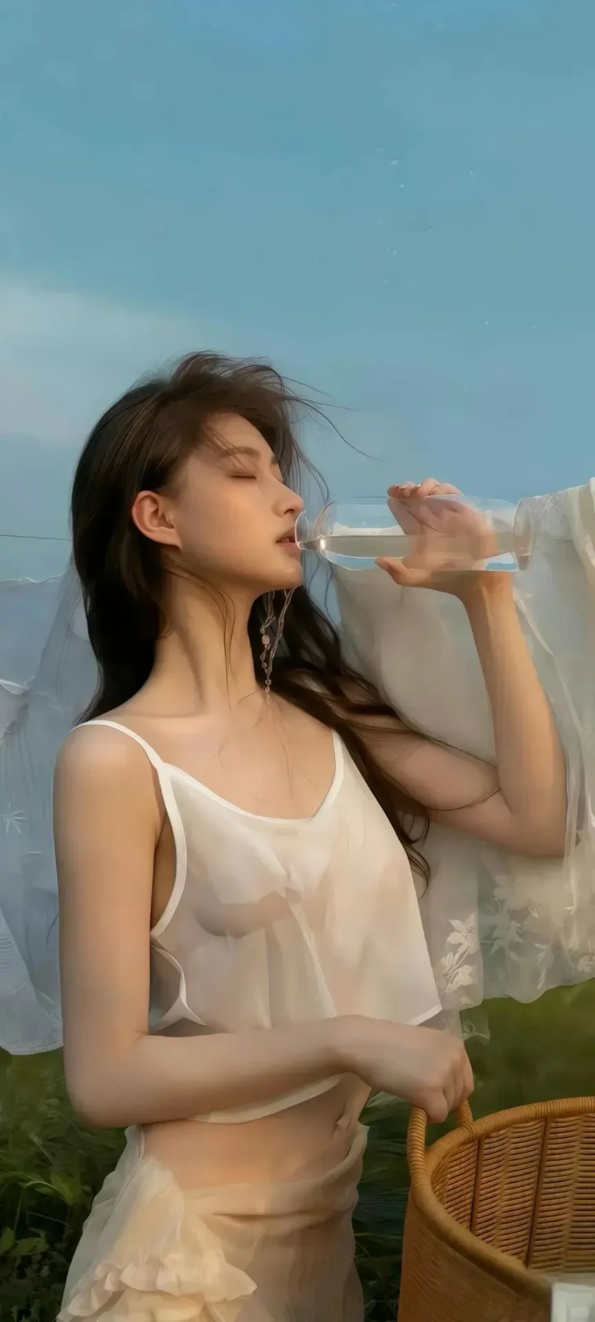 手机壁纸|美女手机全屏壁纸