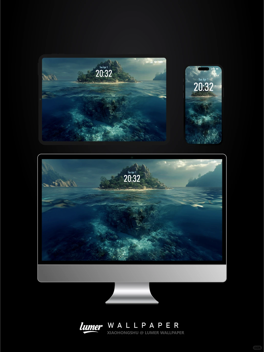 通用高清壁纸｜沧溟藏岛｜#0019
