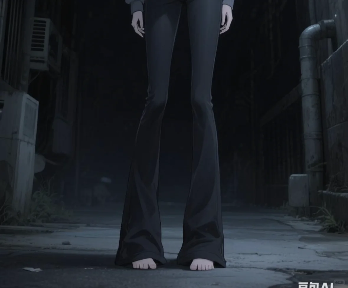 微喇裤要光脚，杀伤力才是最大的