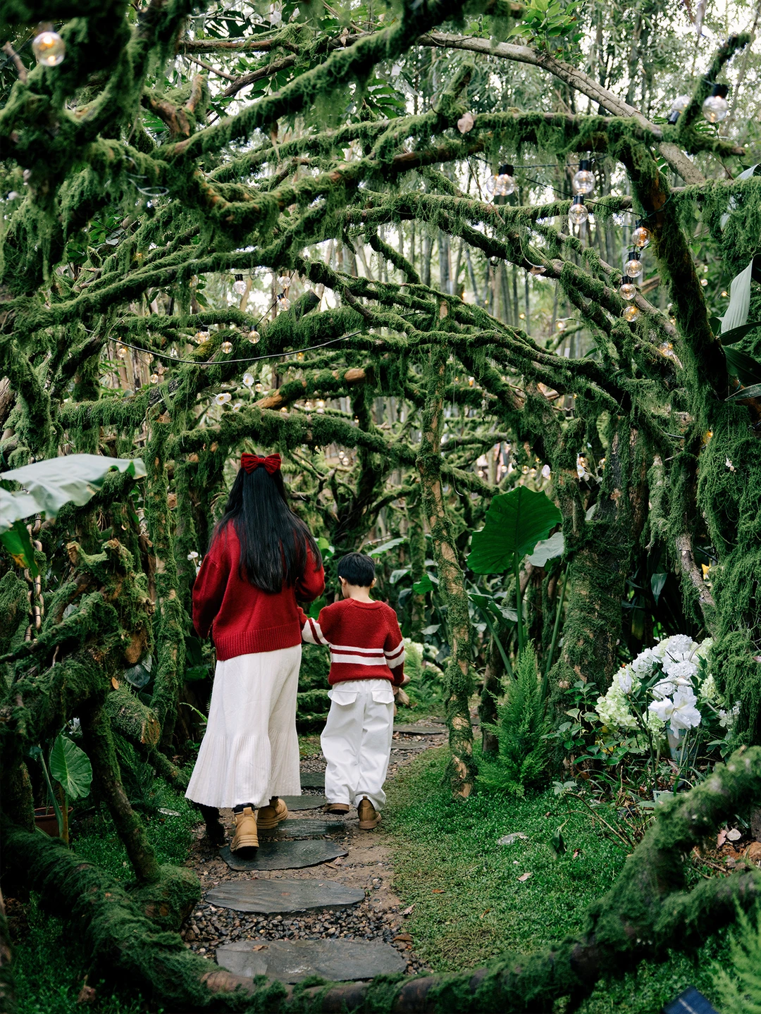 在东莞！这个森林营地氛围感拉满🎄