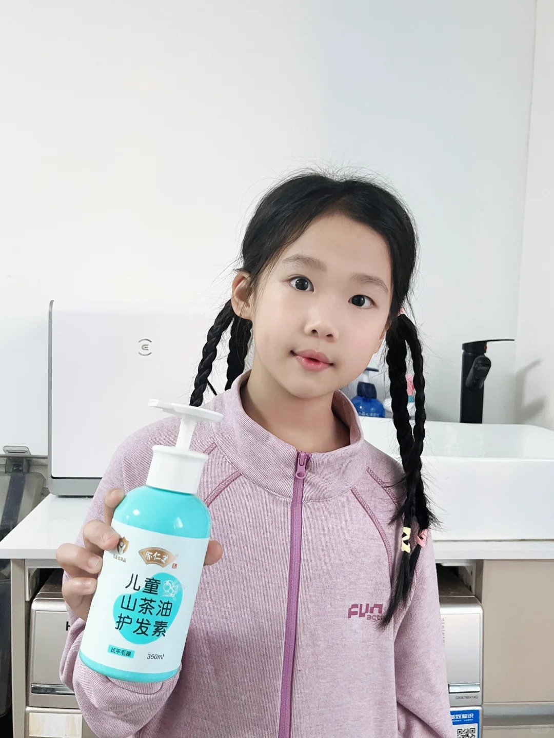 给女儿梳头，终于不再“鸡飞狗跳”了