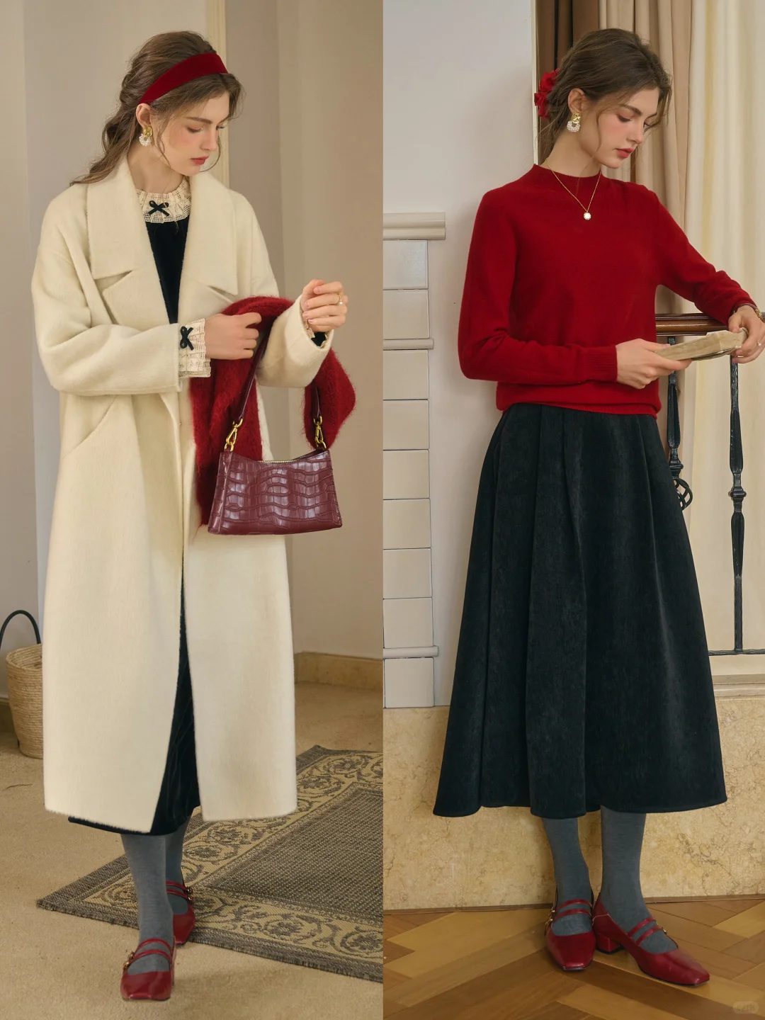 Simple Retro｜法式复古氛围感穿搭