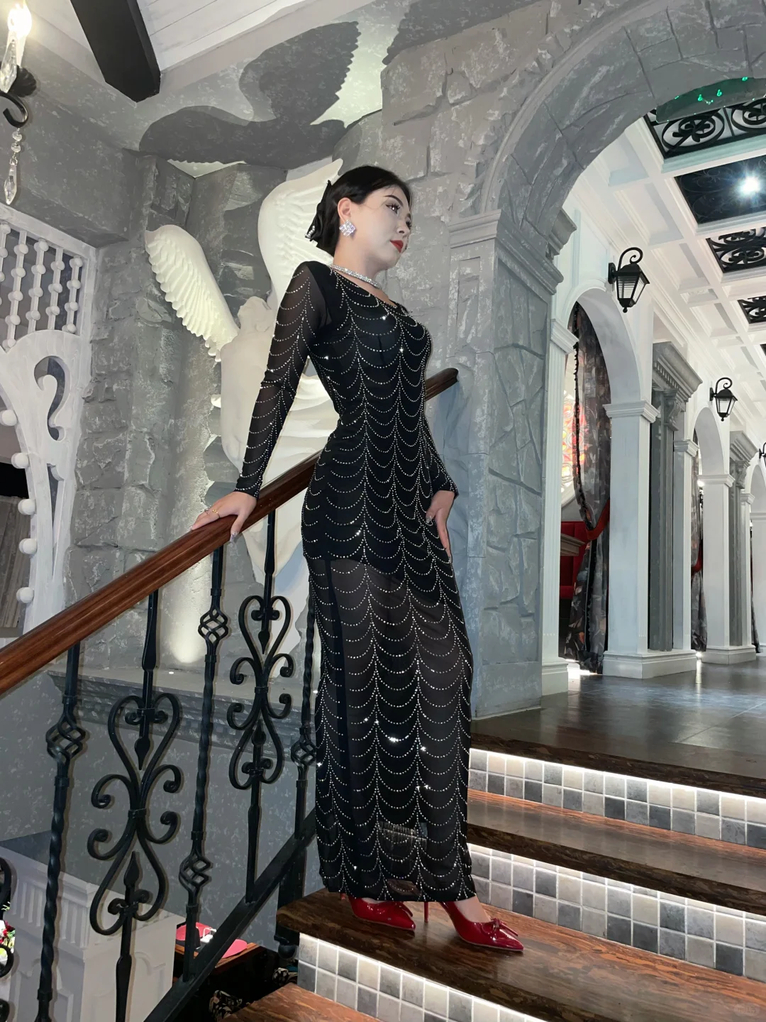 黑色迷人的夜 #成熟女🩵