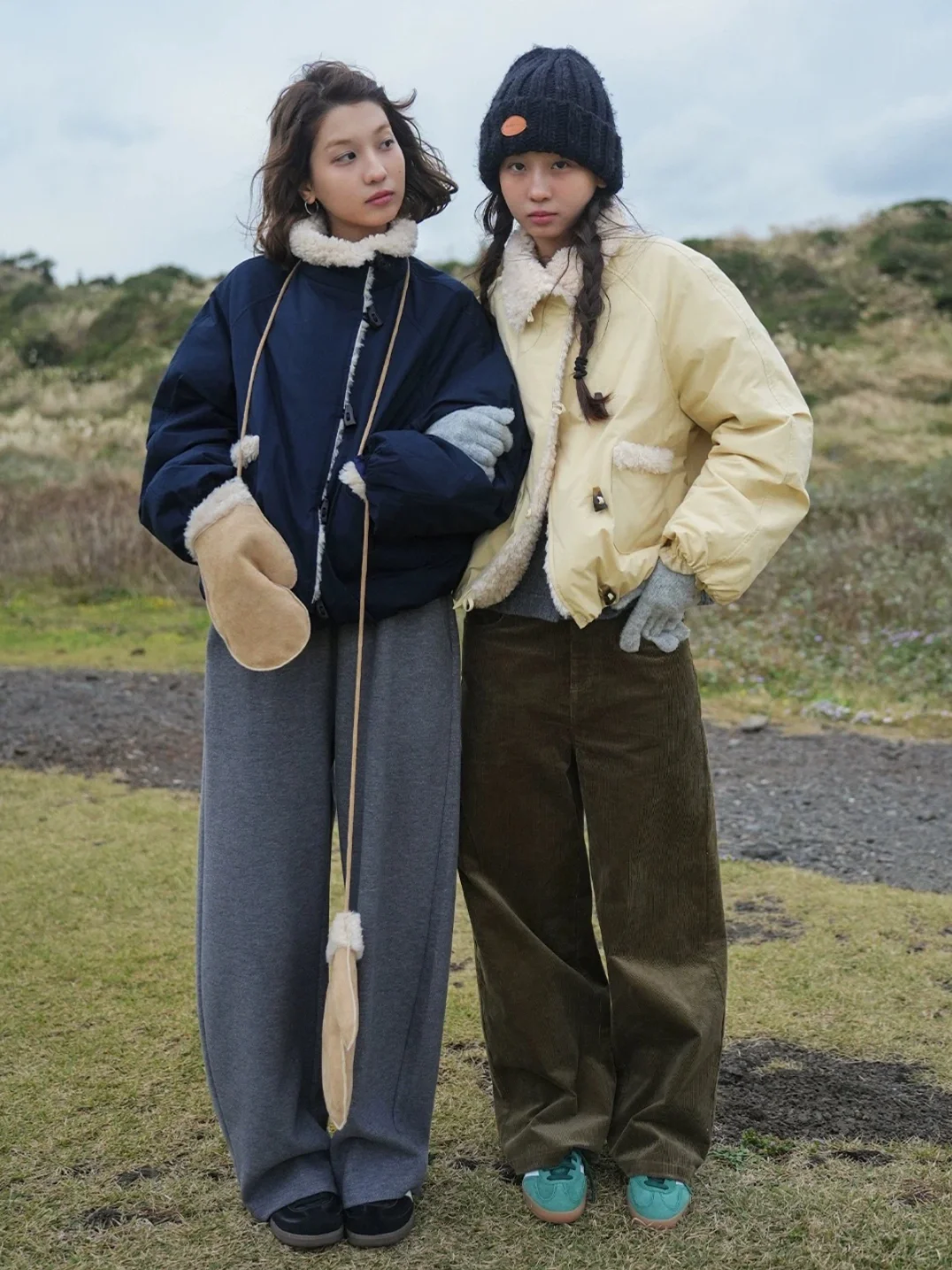 “韩女松弛感”日常复古穿搭：botanique