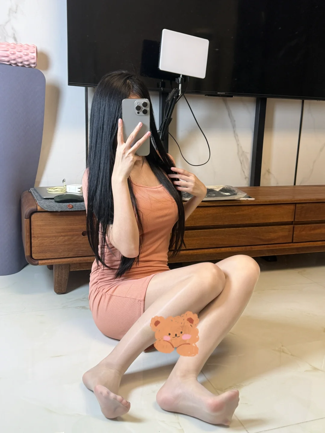 美到毫不费力的肉丝穿搭