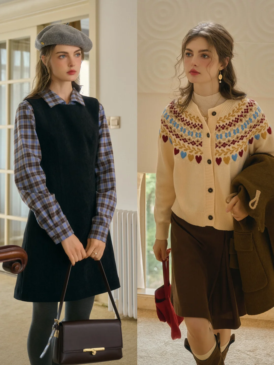 Simple Retro｜法式复古氛围感穿搭